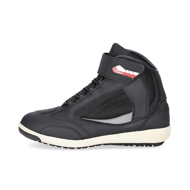 SHUA STUNT WP BOTAS DE MOTO PIEL NEGRO