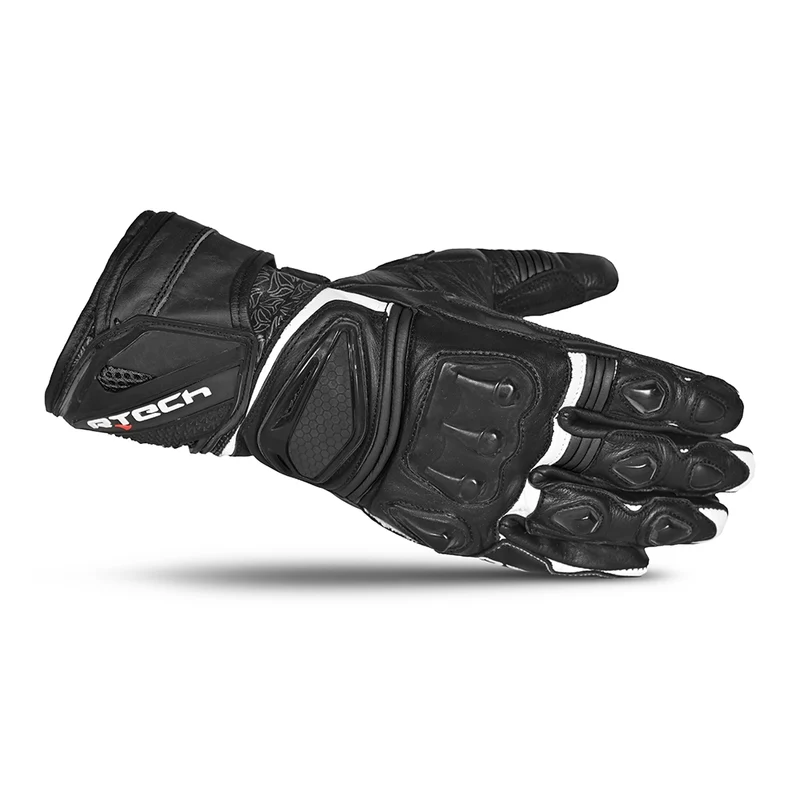 R-TECH ROBO LADY PIEL GUANTES DE MOTO NEGRO