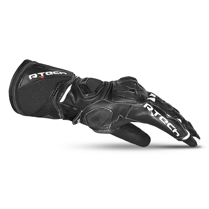 R-TECH ROBO LADY PIEL GUANTES DE MOTO NEGRO