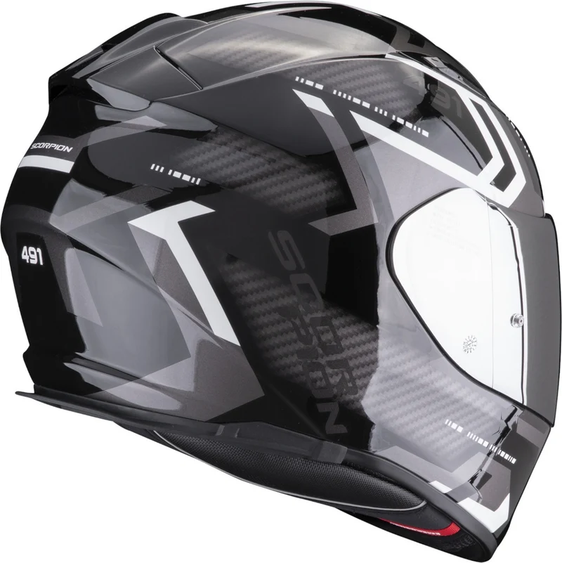 SCORPION - EXO 491 SPIN Negro-Blanco