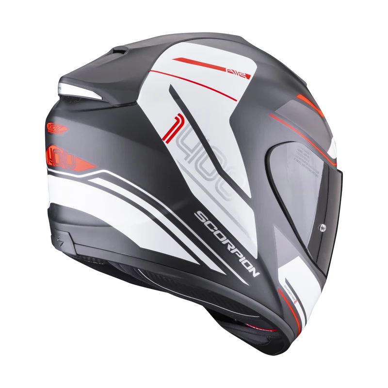 SCORPION - EXO 1400 EVO AIR VITTORIA Negro mate-Blanco