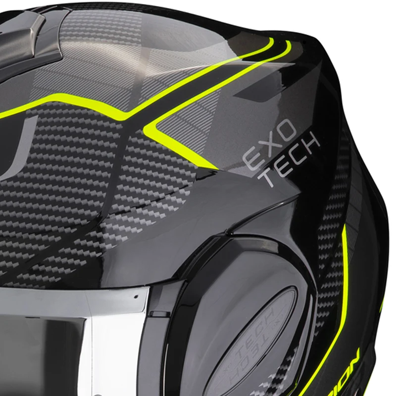 SCORPION - EXO-TECH EVO ANIMO Negro-Neon amarillo