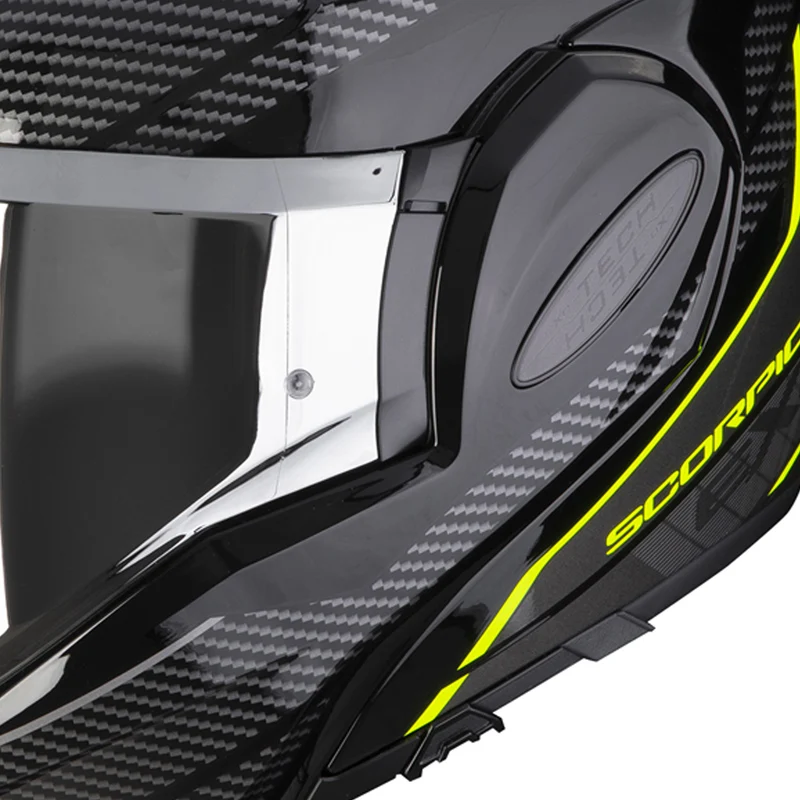 SCORPION - EXO-TECH EVO ANIMO Negro-Neon amarillo