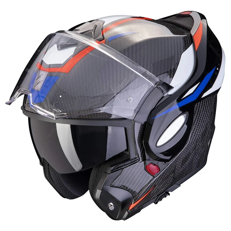 SCORPION - EXO-TECH EVO CARBON ROVER Negro-Rojo-Azul