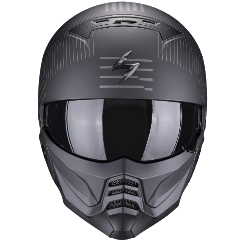 SCORPION - EXO-COMBAT II MILES Negro mate-Plata