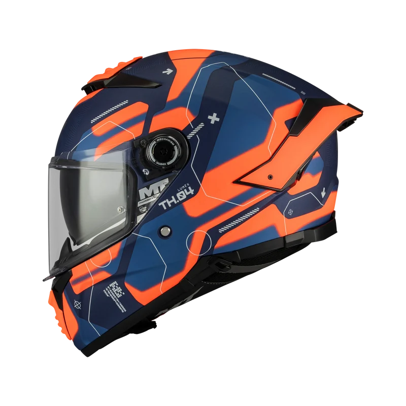 MT HELMETS THUNDER 4 SV LUMEX CASCO DE MOTO C24 MATT