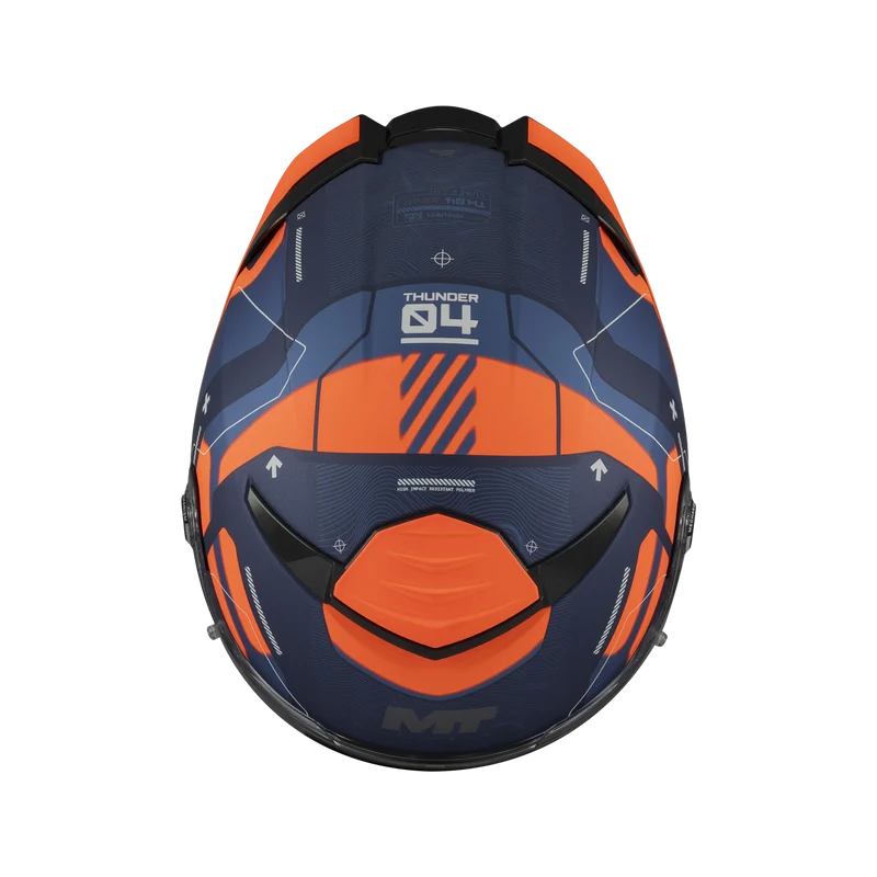 MT HELMETS THUNDER 4 SV LUMEX CASCO DE MOTO C24 MATT