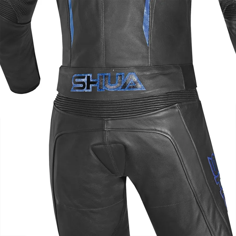 SHUA INFINITY 2 PC MONO DE MOTO HOMBRE NEGRO AZUL