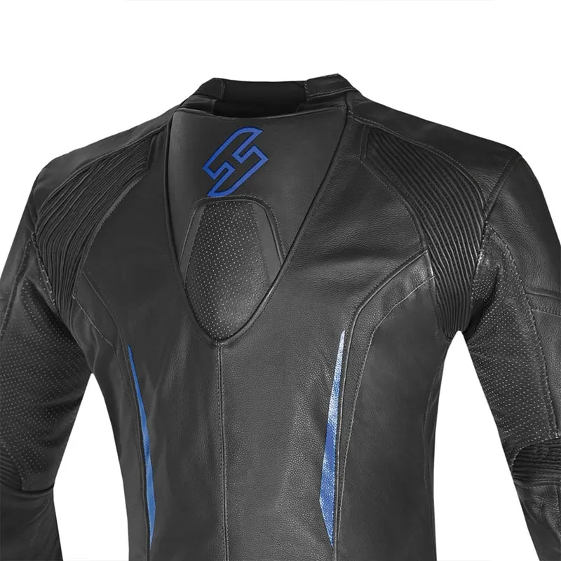 SHUA INFINITY 2 PC MONO DE MOTO HOMBRE NEGRO AZUL