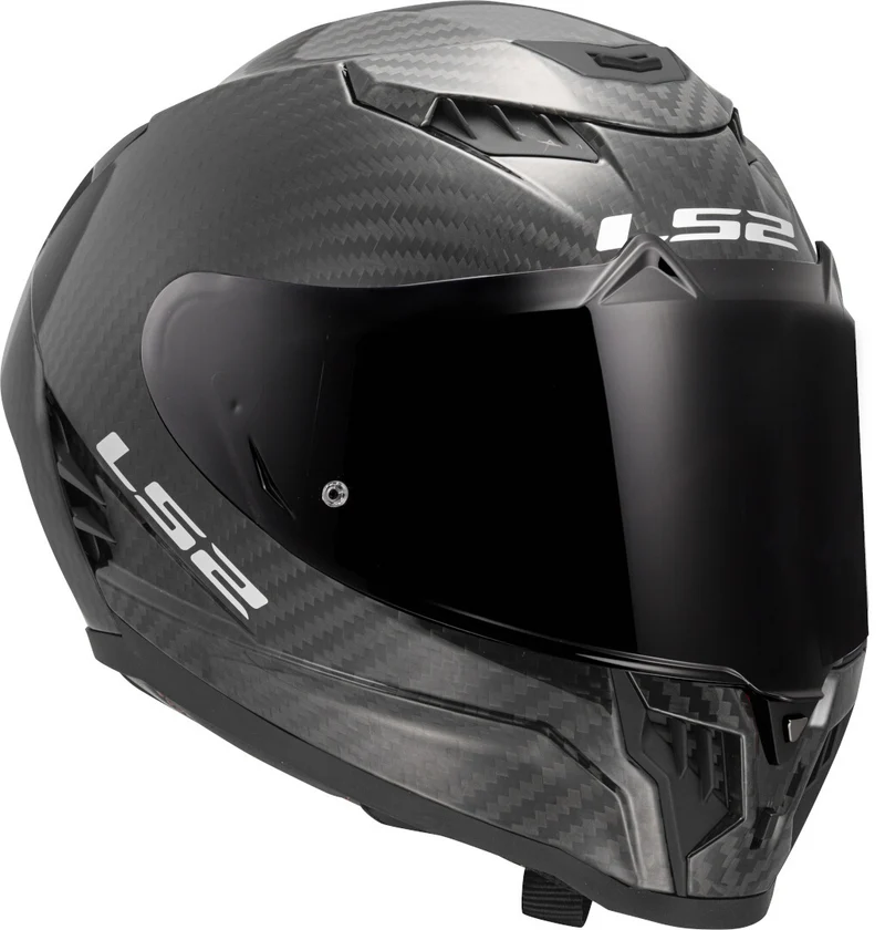 LS2 CASCO FF807 DRAGON MATT CARBONO