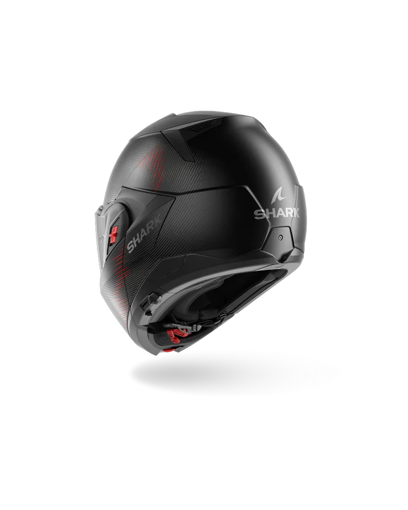 SHARK OXO SP LYNE Mat NEGRO Anthra Casco De Moto