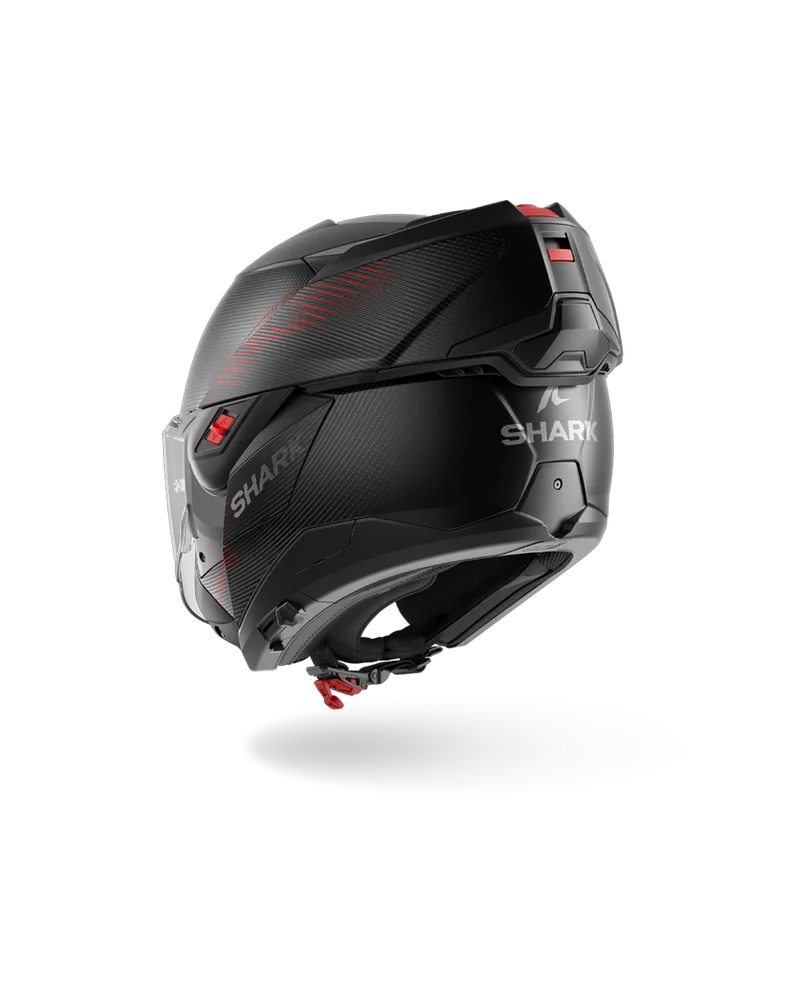 SHARK OXO SP LYNE Mat NEGRO Anthra Casco De Moto