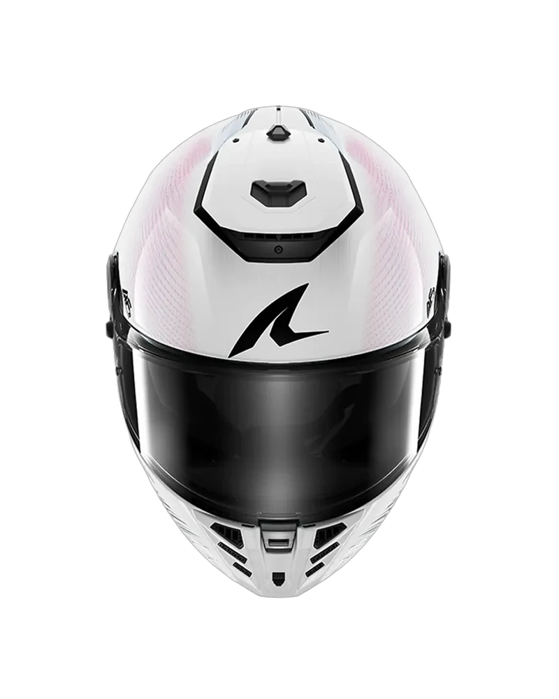 SHARK SPARTAN RS SPEED-TECH Blanco Violeta NEGRO Casco De Moto