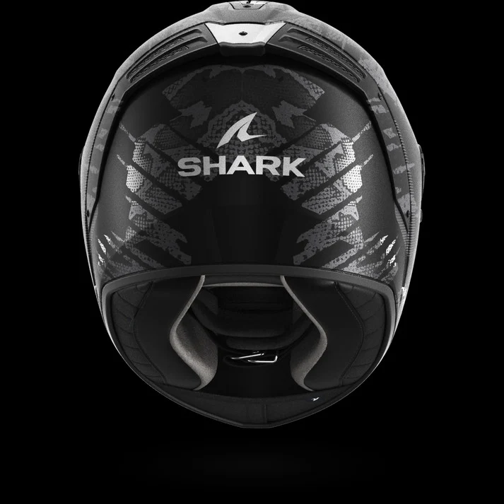 SHARK SPARTAN RS REPTAIA Mat NEGRO Anthra Casco De Moto