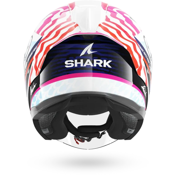 SHARK SKWAL JET CUP SPEED-FANCY NEGRO Blanco Naranja Casco De Moto