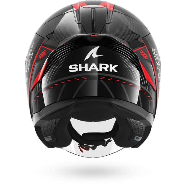 SHARK SKWAL JET CUP SPEED-TECH NEGRO Rojo Anthra Casco De Moto