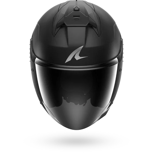 SHARK SKWAL JET CUP DARK SHADOW CASCO DE MOTO NEGRO MAT