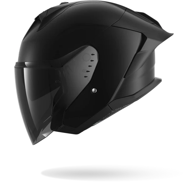 SHARK SKWAL JET CUP DARK SHADOW CASCO DE MOTO NEGRO MAT