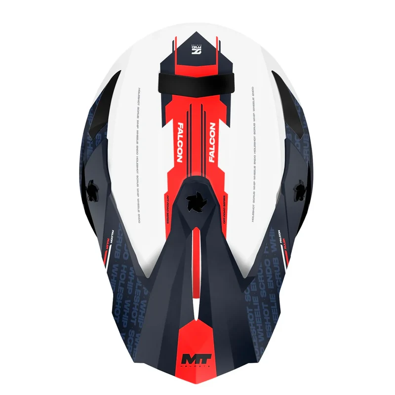 MT MX802B FALCON S RULER CASCO DE MOTO A15 BRILLO