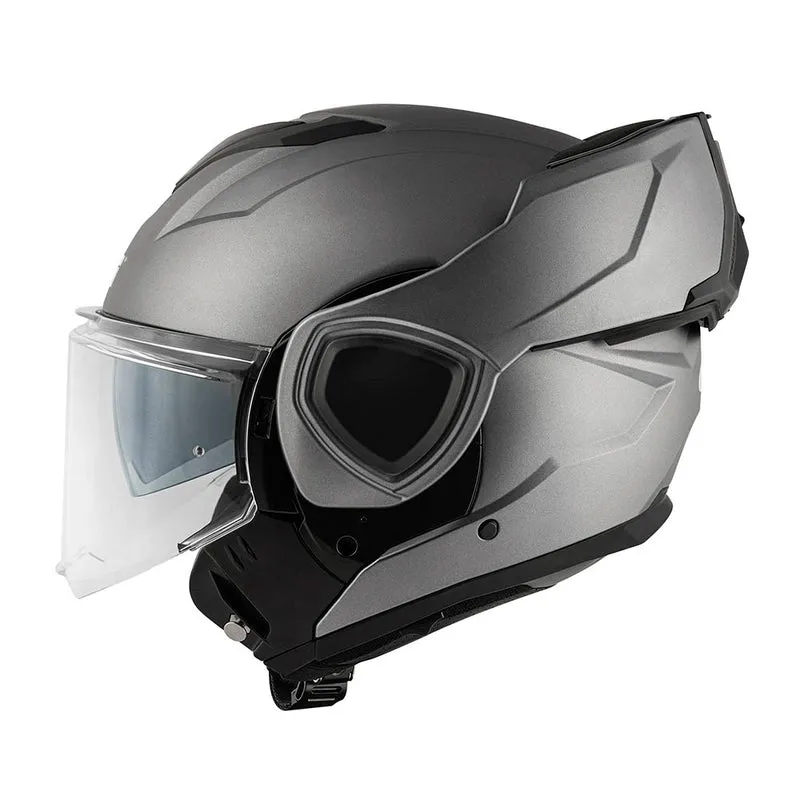 GIVI CASCO FLIPBACK FIBER X36SOLID TITANIO MATE T54