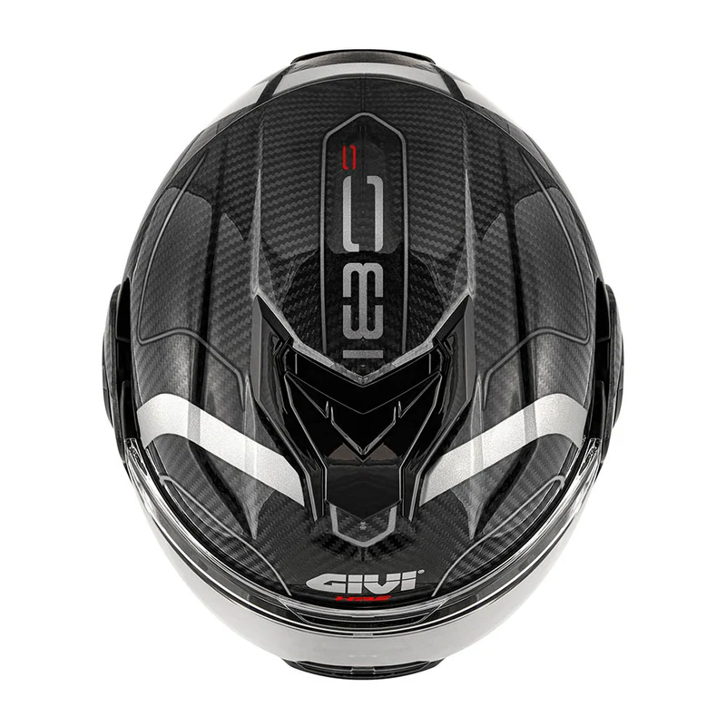 GIVI CASCO FLIPBACK CARBONO X36CARBON BRILLOPLATA T54