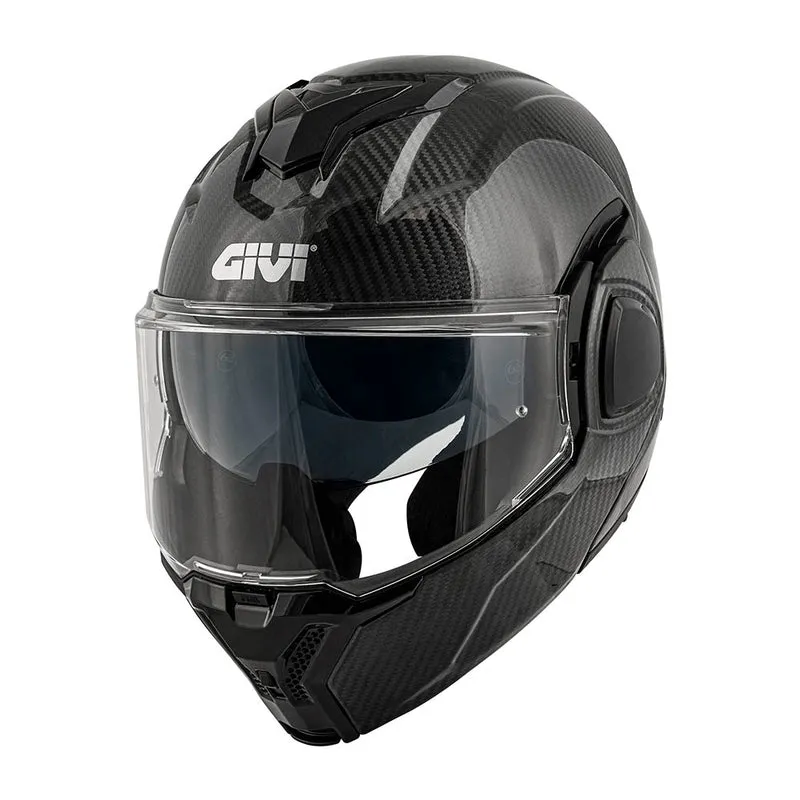GIVI CASCO FLIPBACK CARBONO X36SOLID CARBON BRILLO T54