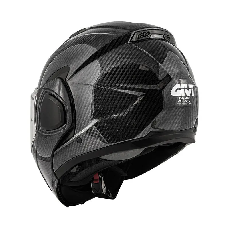 GIVI CASCO FLIPBACK CARBONO X36SOLID CARBON BRILLO T54