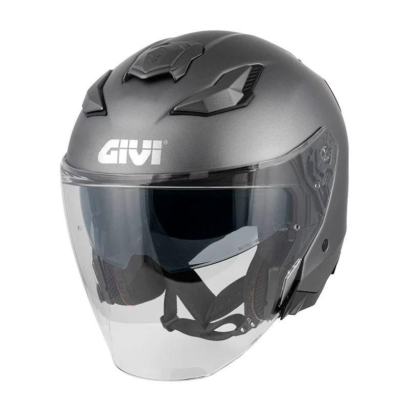GIVI CASCO JET X31FIBER SOLID TITANIO MATE T54