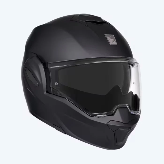 SCORPION EXO TECH EVO SOLID CASCO DE MOTO MODULAR NEGRO MATE