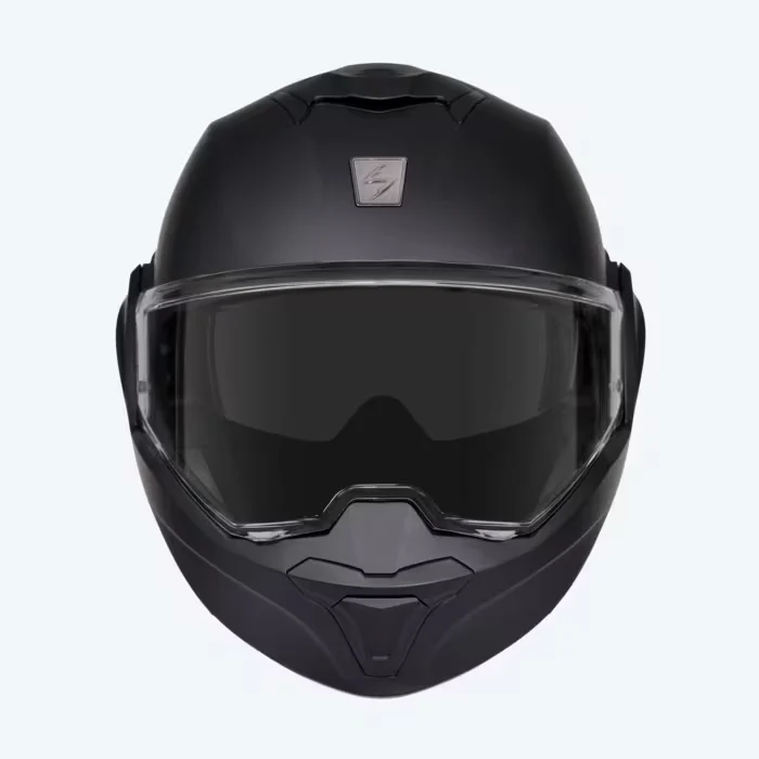 SCORPION EXO TECH EVO SOLID CASCO DE MOTO MODULAR NEGRO MATE