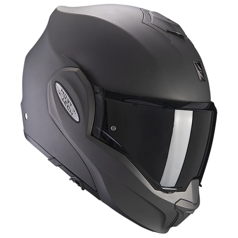 SCORPION EXO TECH EVO SOLID CASCO DE MOTO MODULAR MATT ANTHRACITE