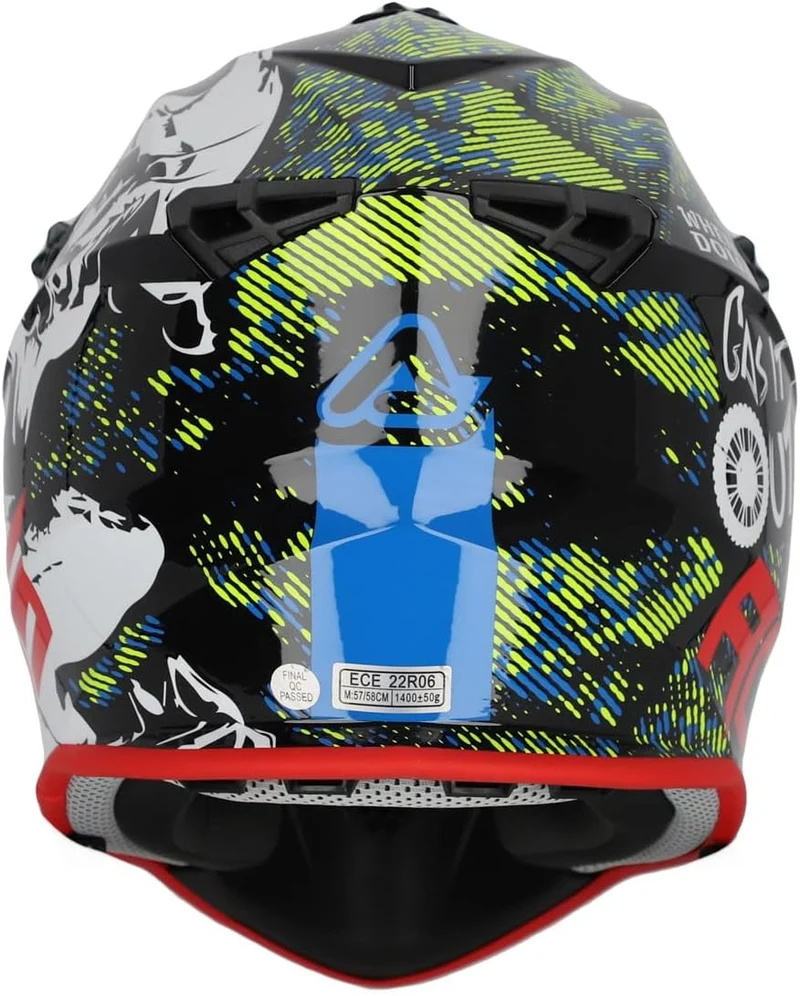 ACERBIS - CASCO LINEAR 2206 BLANCO NEGRO