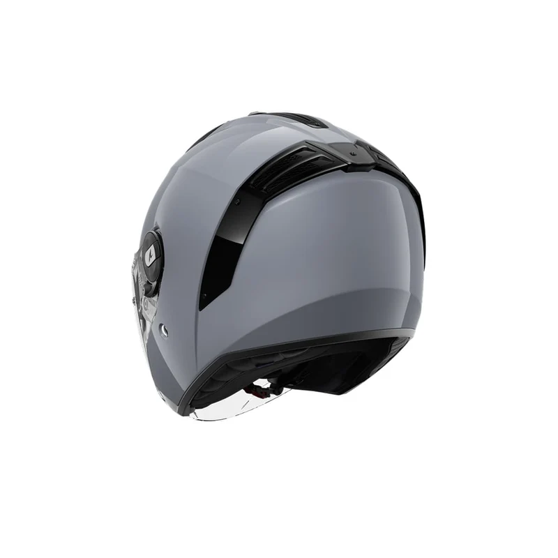 SHARK RS JET Blank plateada Pistola Casco