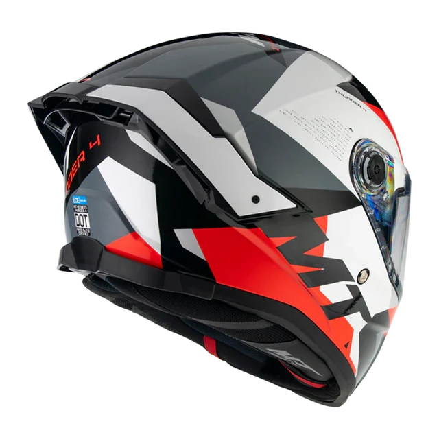 MT THUNDER 4 SV FADE INTEGRAL CASCO DE MOTO A0 PERLA BRILLANTE
