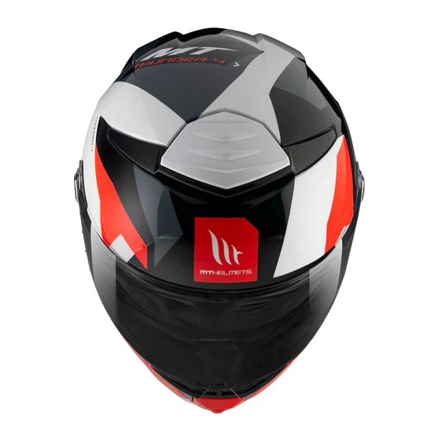 MT THUNDER 4 SV FADE INTEGRAL CASCO DE MOTO A0 PERLA BRILLANTE