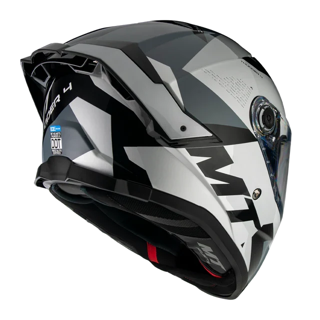 MT THUNDER 4 SV FADE INTEGRAL DEPORTIVO TURISMO CASCO DE MOTO B2 BRILLO