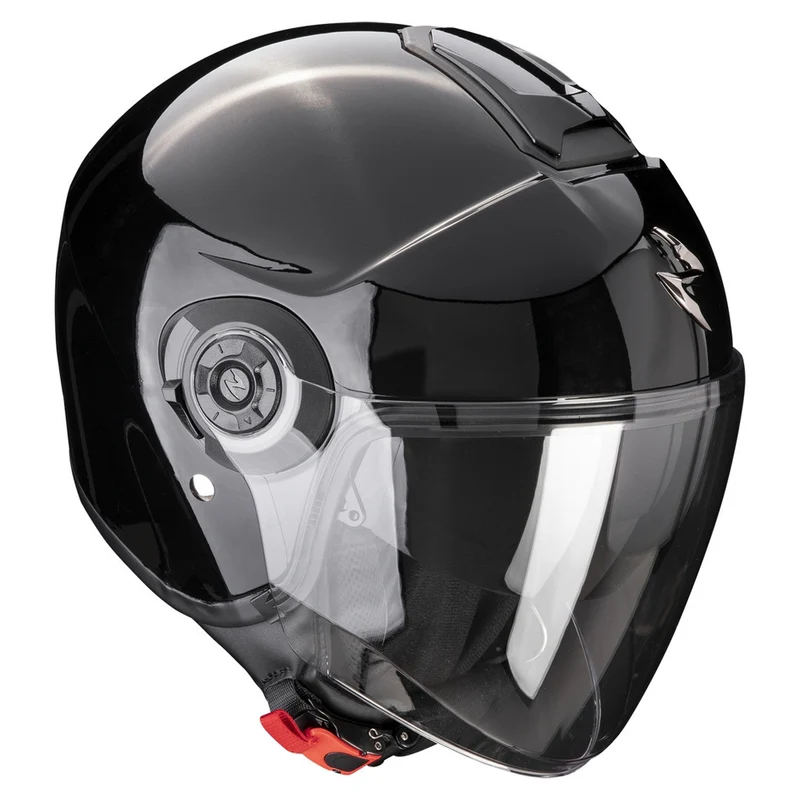 SCORPION EXO-CITY II SOLID Abierto Urbano Jet Casco Negro