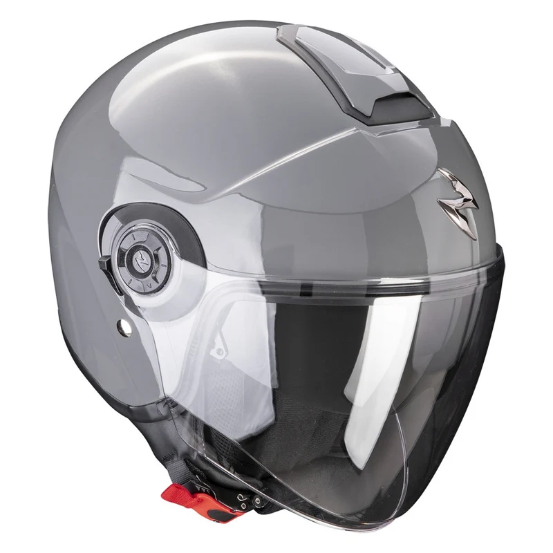 SCORPION EXO-CITY II SOLID Abierto Urbano Jet Casco Gris Cemento