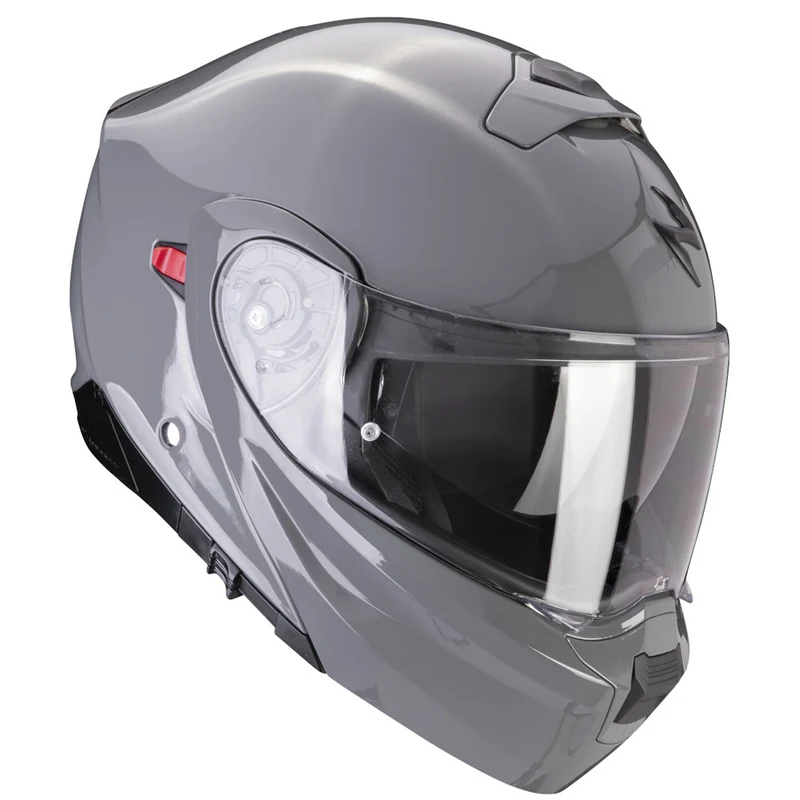 SCORPION EXO 930 EVO SOLID INTEGRAL ABATIBLE CASCO GRIS CEMENTO