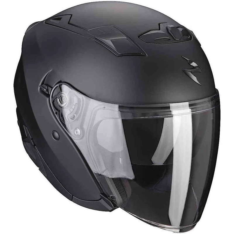 SCORPION EXO 230 SOLID Abierto Casco Negro mate