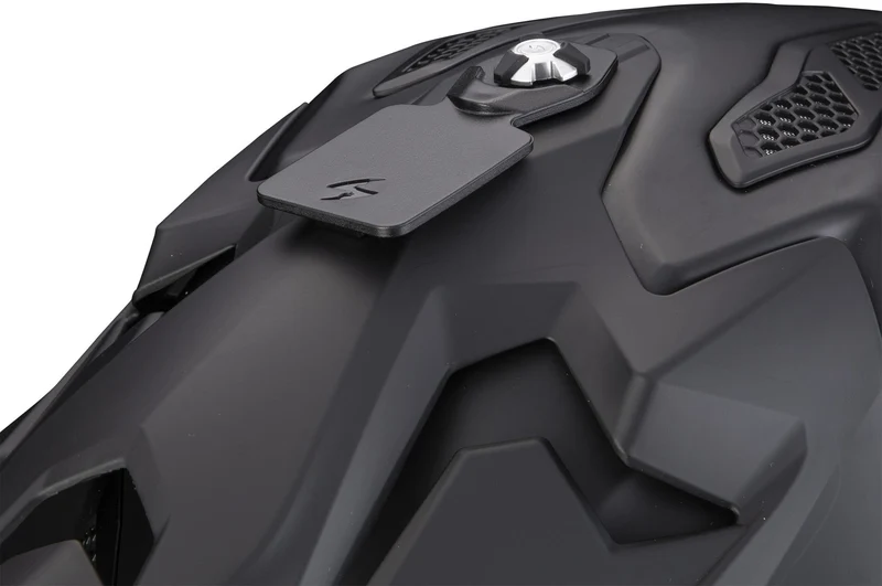 SCORPION VX 22 AIR SOLID Motocross Casco Negro mate