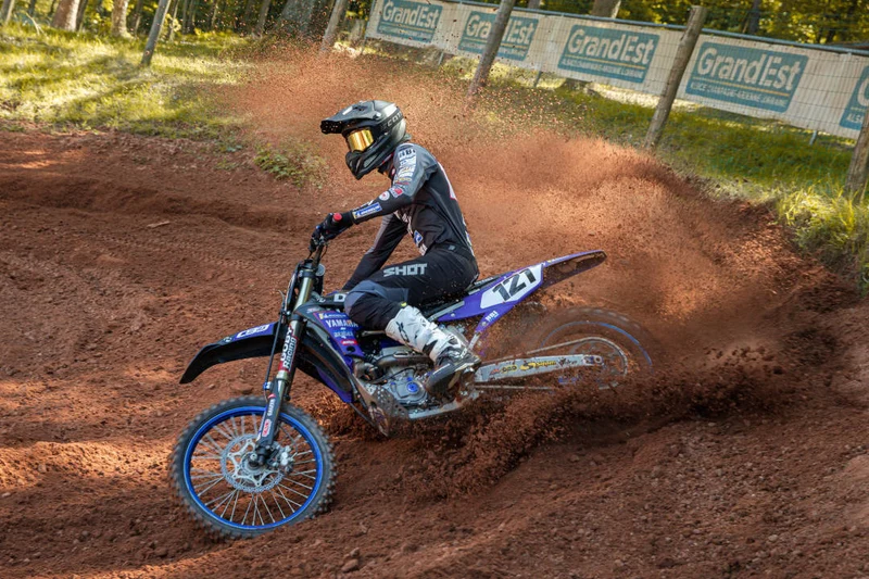 SCORPION VX 22 AIR SOLID Motocross Casco Negro mate