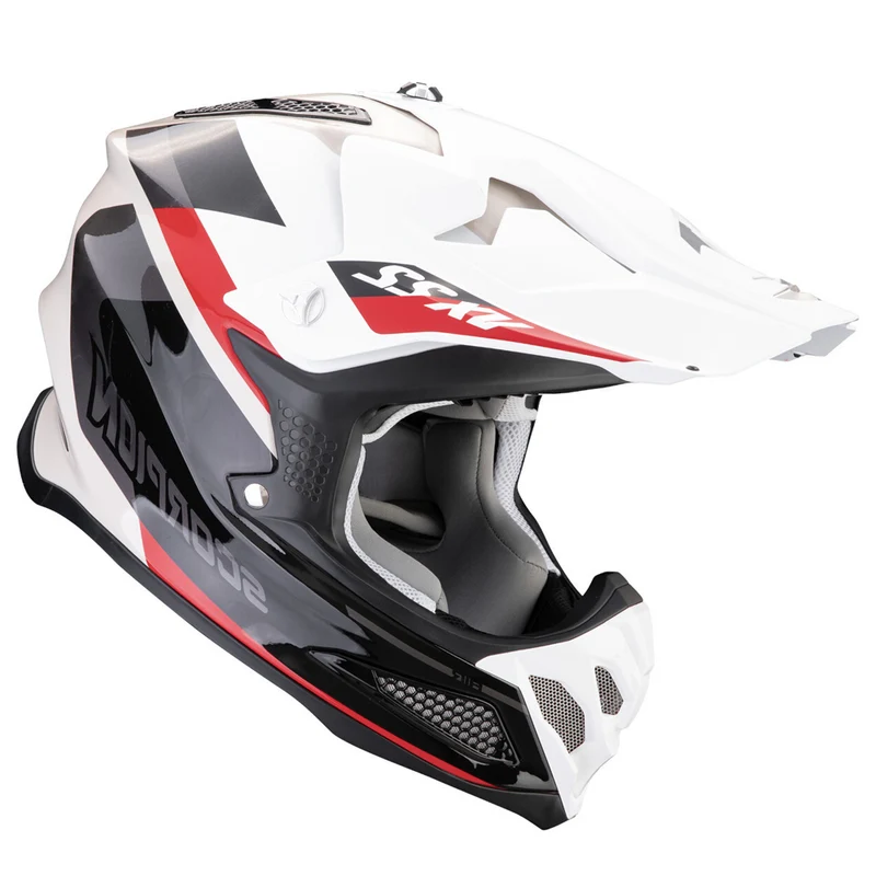 SCORPION VX 22 AIR BETA Motocross Casco Arena Blanco