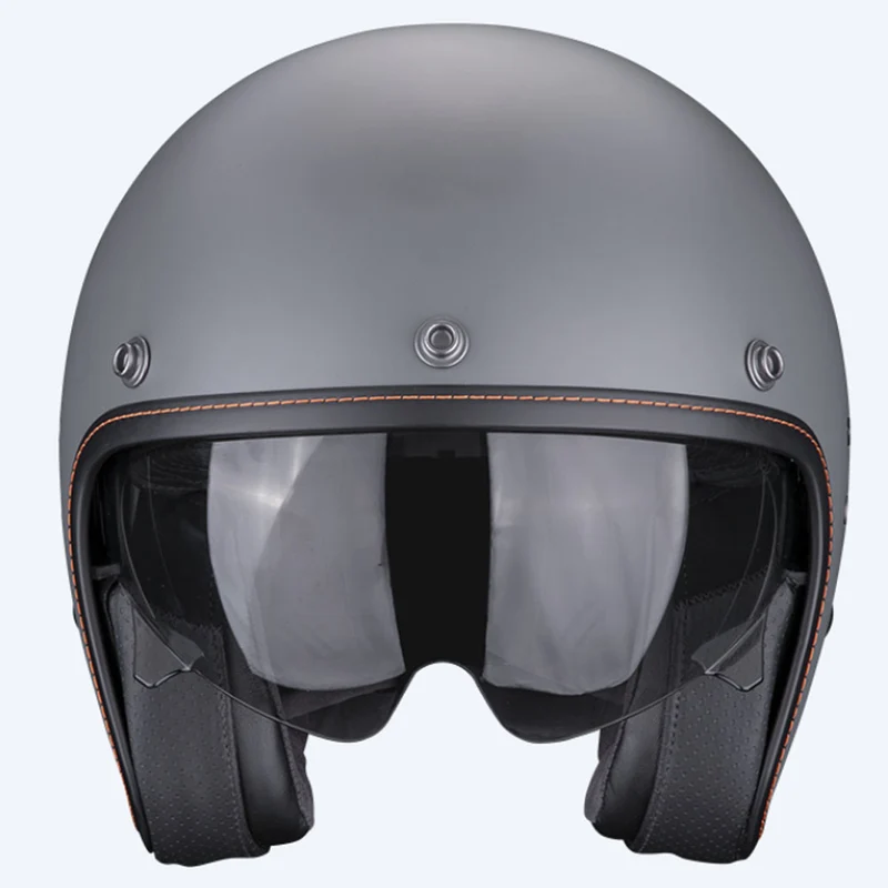 SCORPION BELFAST EVO SOLID Abierto Casco Gris cemento