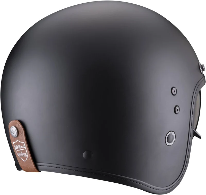 SCORPION BELFAST EVO LUX ABIERTO CASCO Negro mate