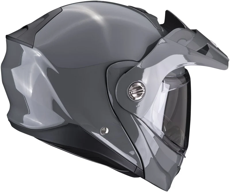 SCORPION ADX 2 SOLID Aventura Moto Casco Gris Cemento