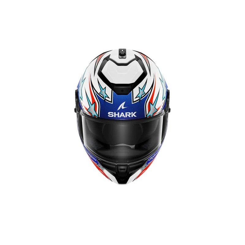 SHARK INTEGRAL CASCO SPARTAN GT PRO FLAGSTAFF Blanco Rojo Azul