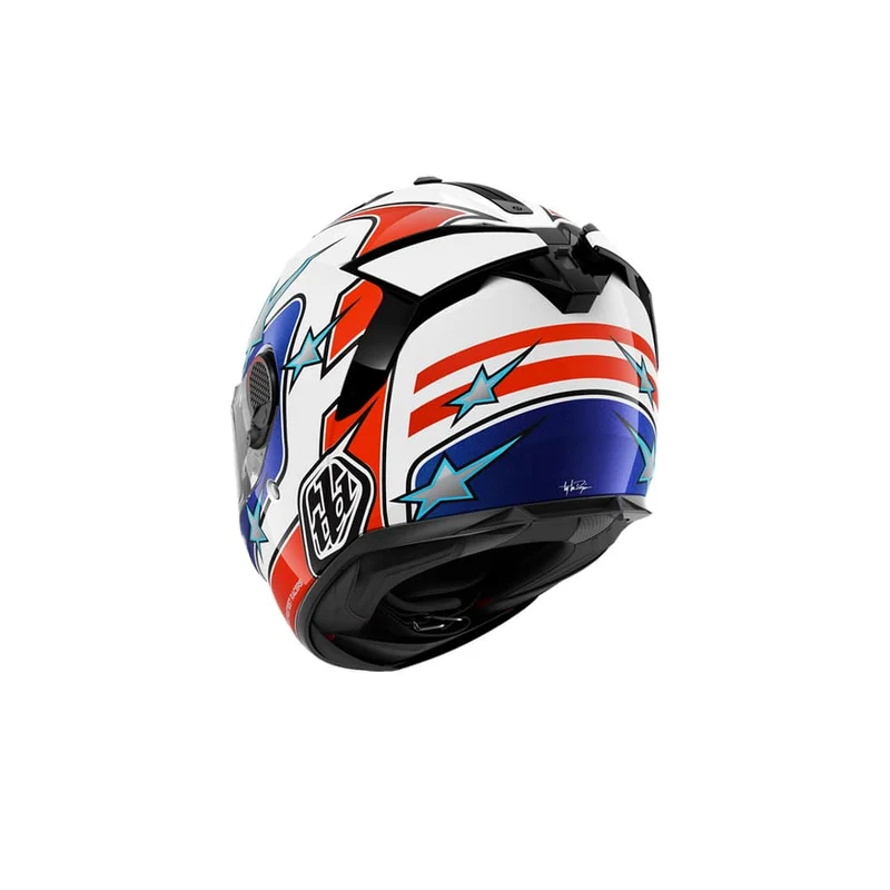 SHARK INTEGRAL CASCO SPARTAN GT PRO FLAGSTAFF Blanco Rojo Azul
