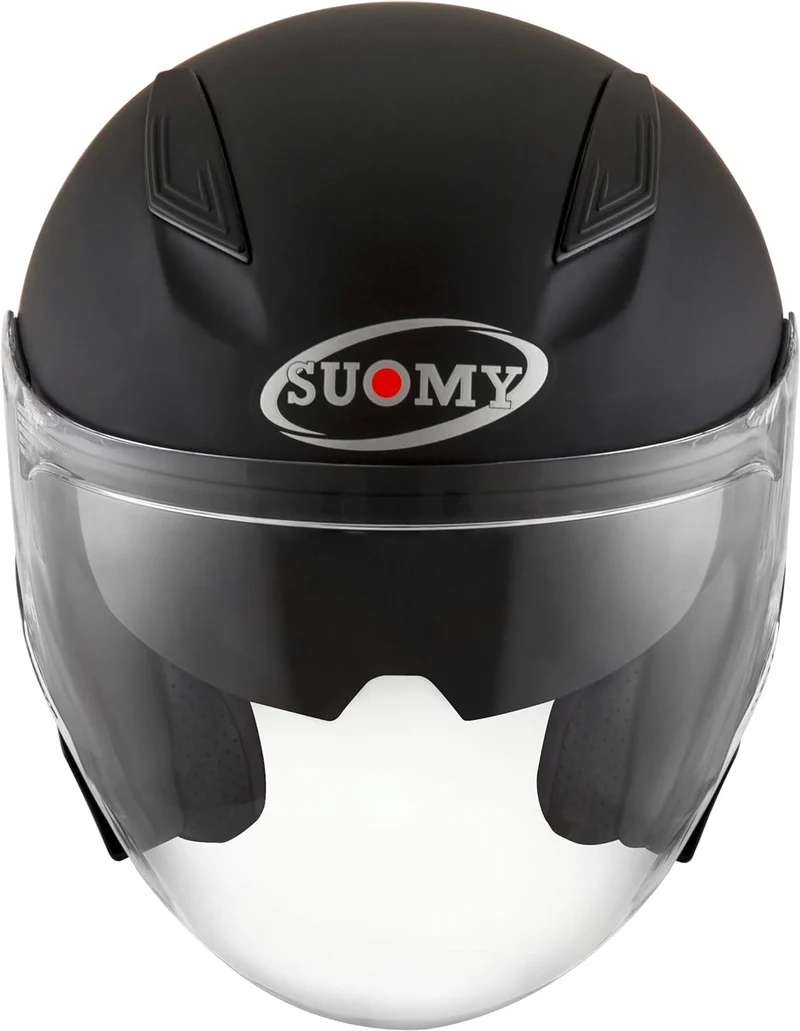 SUOMY-CASCOS SPEEDJET PLAIN MATT BLACK