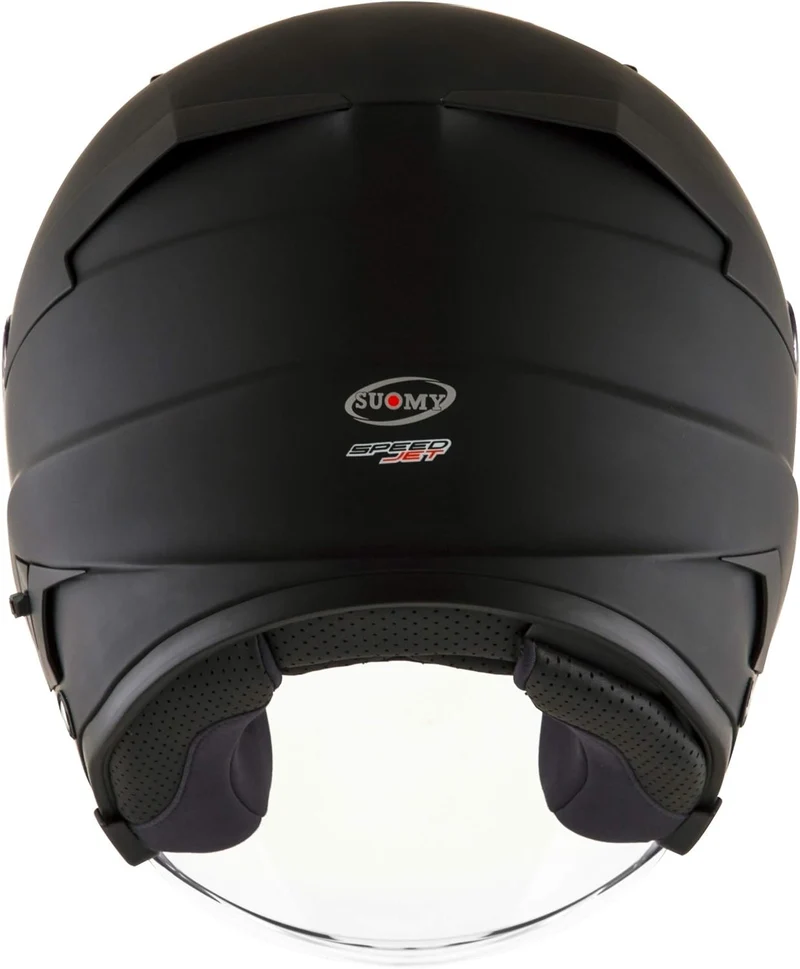 SUOMY-CASCOS SPEEDJET PLAIN MATT BLACK
